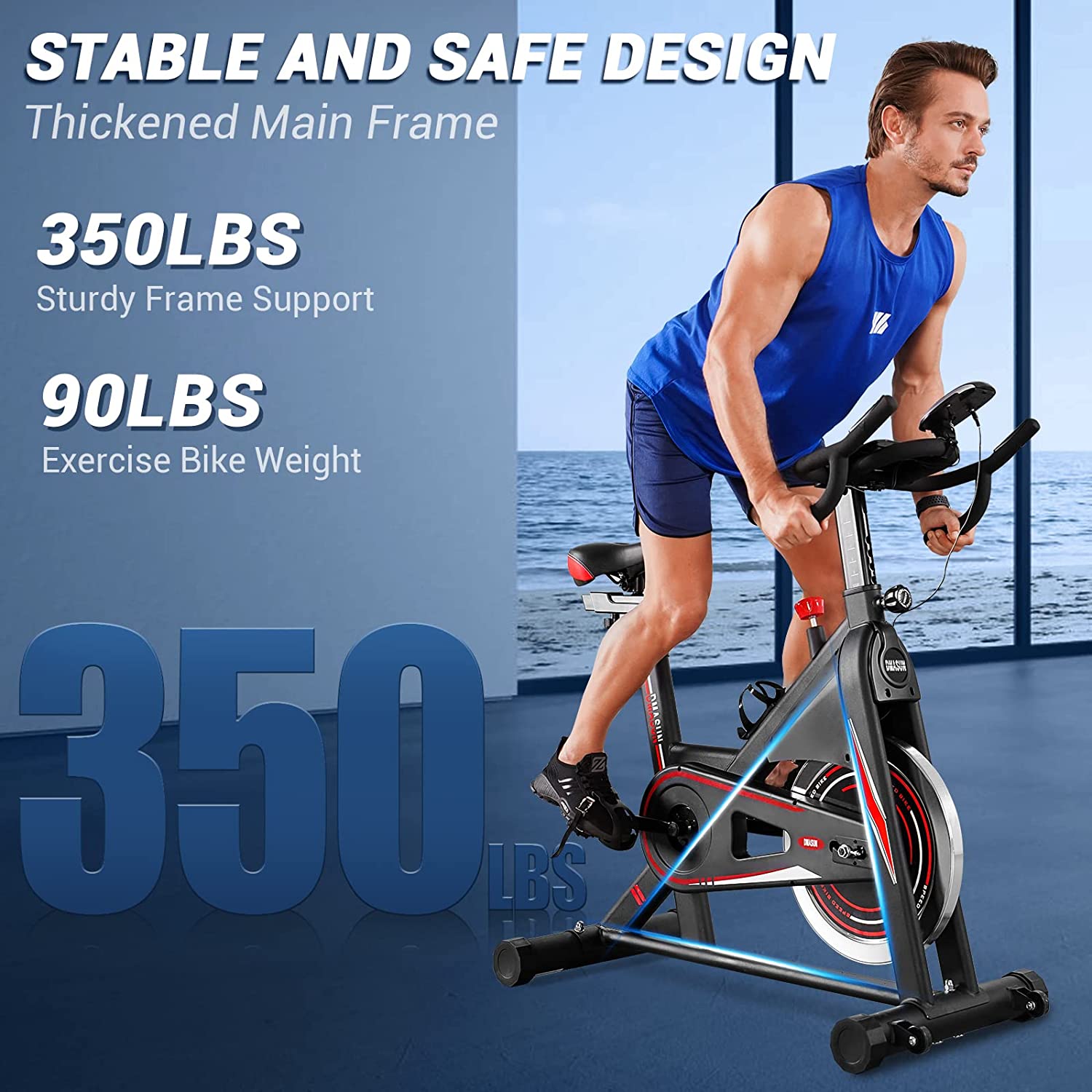 How much does a spin bike weigh sale